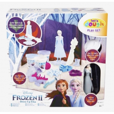 Disney Frozen II Dress up Elsa (play dough)